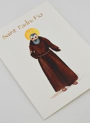 Carte Religieuse Livret - Saint Padre Pio