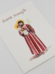 Carte Religieuse Livret - Saint Joseph