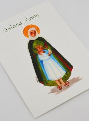 Carte Religieuse Livret - Sainte Anne