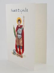 Carte Religieuse Livret - Saint Expédit