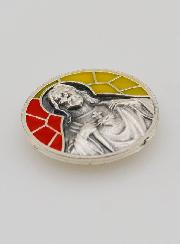 Plaque Auto Magnet - Sacré Coeur de Jésus