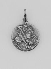 Médaille du Voyageur Saint Georges en Argent