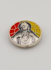 Plaque Auto Magnet - Christ Miséricordieux