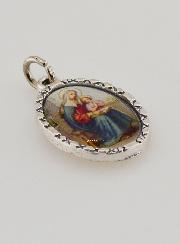 Médaille Bord Torsadé 25mm - Sainte Anne