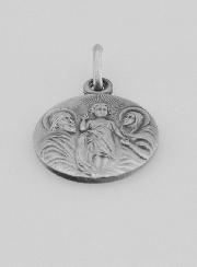 Médaille Sainte Famille en Argent - 17mm
