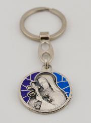 Porte-clés Émail Sainte Thérèse