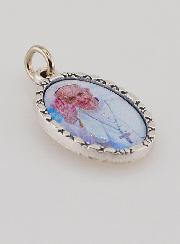 Médaille Bord Torsadé 25mm - Pape François