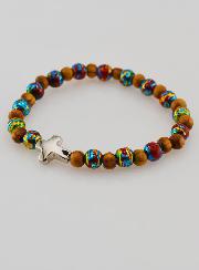 Bracelet Enfant Avec Croix - Rouge