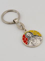 Porte-clés Émail Sacré Coeur de Jésus