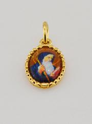 Médaille Bord Torsadé 15mm - Saint Benoît