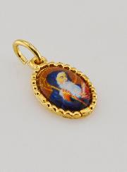 Médaille Bord Torsadé 15mm - Saint Benoît