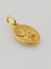 Médaille Bord Torsadé 15mm - Saint Benoît
