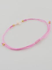 Bracelet Avec Croix - Rose