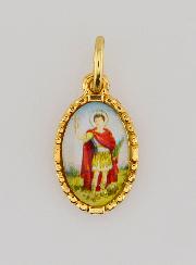 Médaille Bord Torsadé 15mm - Saint Expedit