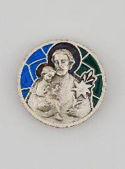 Plaque Auto Magnet - Saint Joseph