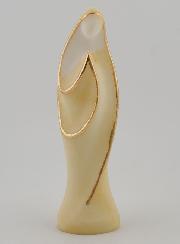 Statue Vierge Marie Morderne en Albâtre - 12cm