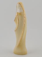 Statue Vierge Marie Morderne en Albâtre - 12cm
