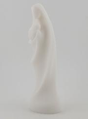 Statue Vierge à l'Enfant en Albâtre - 12cm