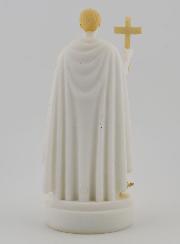 Statue Saint Expedit en Albâtre Peint - 12cm