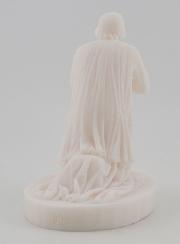 Statue Saint Curé D'ars en Albâtre - 12cm