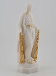 Statue Vierge Miraculeuse aux Rayons Dorés - 17cm