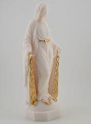 Statue Vierge Miraculeuse aux Rayons Dorés - 23 cm
