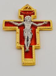 Croix de Saint Damien - Rouge
