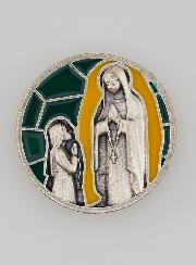 Plaque Auto Magnet - Apparitions de Lourdes