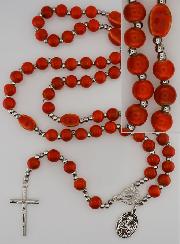 Chapelet Élastique en Céramique - Sacré Coeur de Jésus