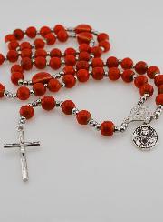 Chapelet Élastique en Céramique - Sacré Coeur de Jésus