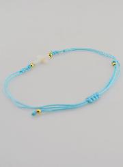 Bracelet Avec Croix - Bleu