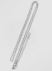 Chaîne Acier Inoxydable Maille Torsadée - 50cm