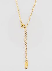 Chaîne Dorée Maille Sequin - 50cm