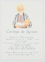 Carte de Prière Grand Format - Cantique de Syméon
