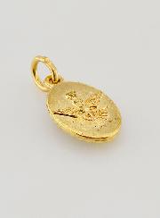 Médaille Bord Torsadé 15mm - Saint Georges