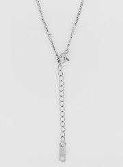 Chaîne Argentée Maille Gourmette Fantaisie - 60cm