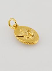 Médaille Bord Torsadé 15mm - Notre Dame de Fatima
