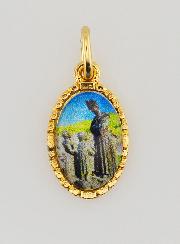 Médaille Bord Torsadé 15mm - Notre Dame de la Salette
