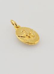 Médaille Bord Torsadé 15mm - Notre Dame de la Salette