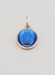 Médaille Miraculeuse Bleue - 12mm