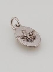 Médaille Bord Torsadé 15mm - Ange Gardien