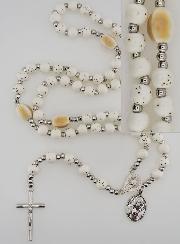 Chapelet Élastique en Céramique - Sacré Coeur de Marie