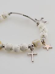 Bracelet en Céramique - Sacré Coeur de Marie