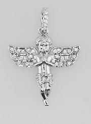 Pendentif Ange-Gardien en Argent