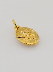 Médaille Bord Torsadé 15mm - Saint Joseph