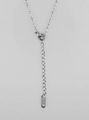 Chaîne Argentée Maille Forçat Fantaisie - 50cm