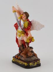 Statue Saint Michel 8cm