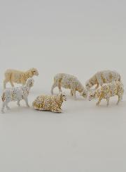 Santons Troupeau de Moutons - 3 cm