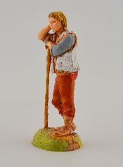 Santon Jeune Berger et son Bâton - 6 cm
