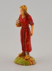 Santon Femme avec Panier - 6 cm